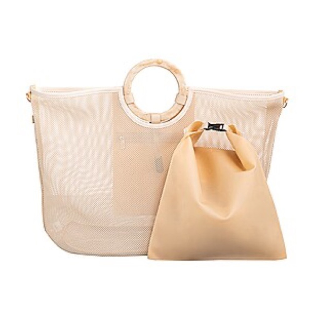 Beis beach bag in beige